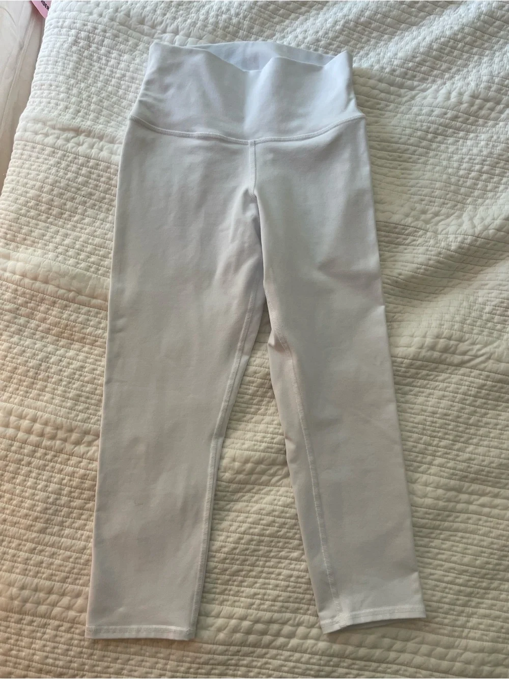 White Alo Leggings